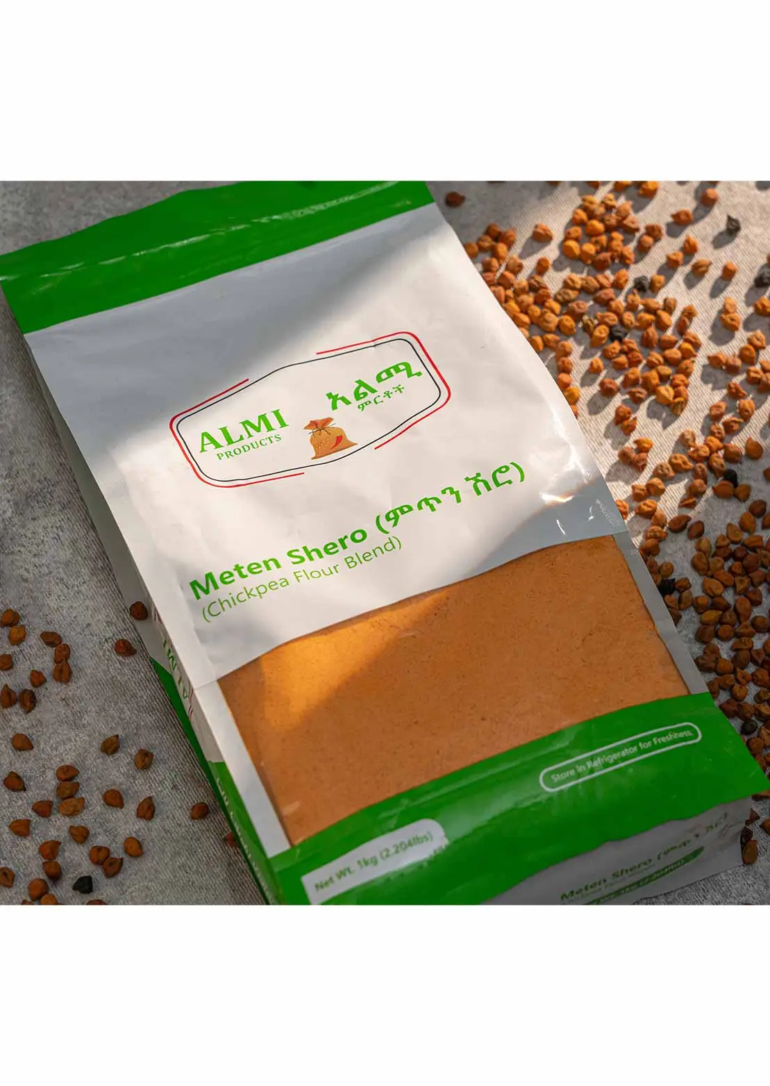 Meten Shero (ምጠን ሸሮ) Almi Chickpea Flour Blend 