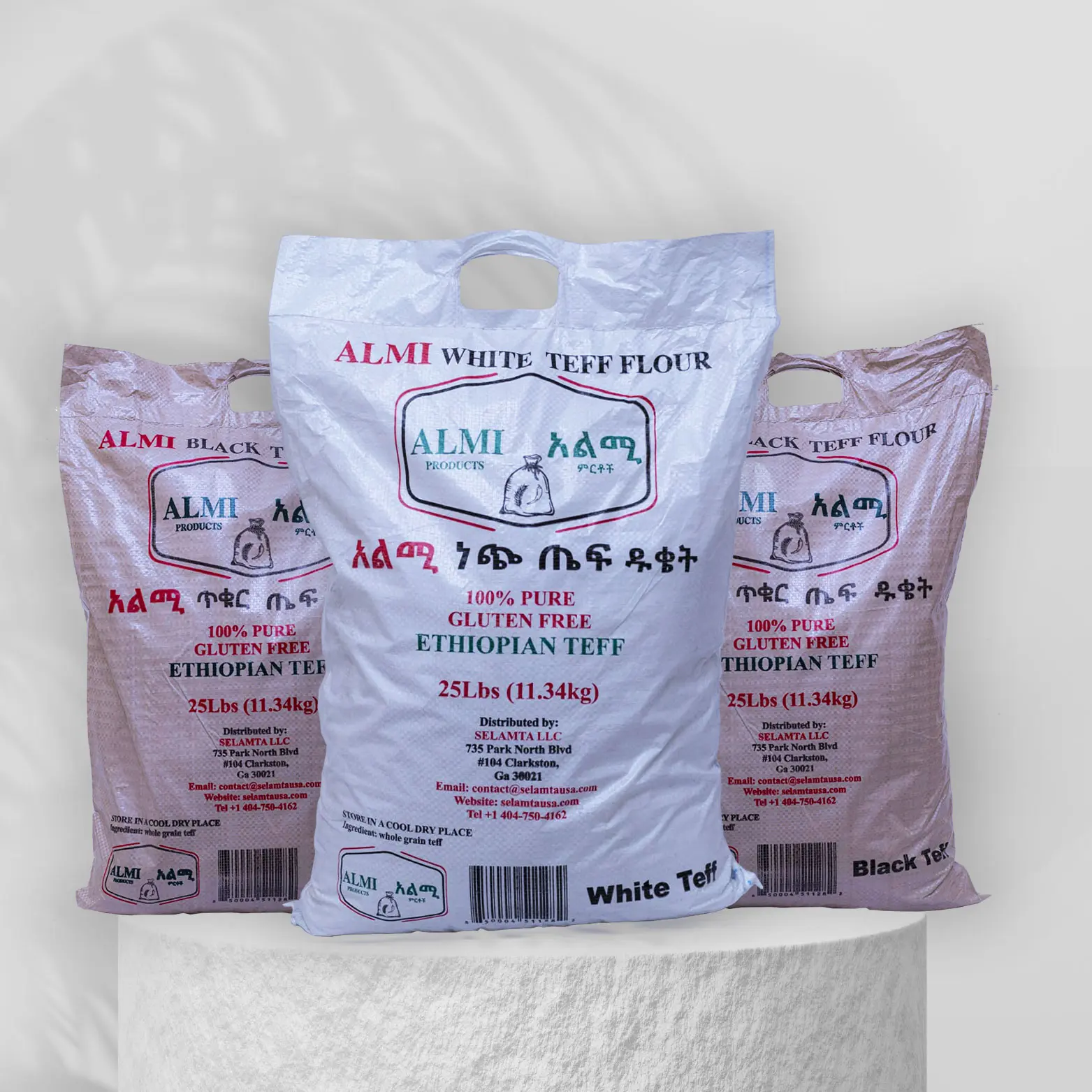 Teff Flour (ጤፍ ዱቄት) Experience the goodness of Almi Teff